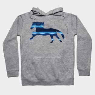 Blue Horse Hoodie